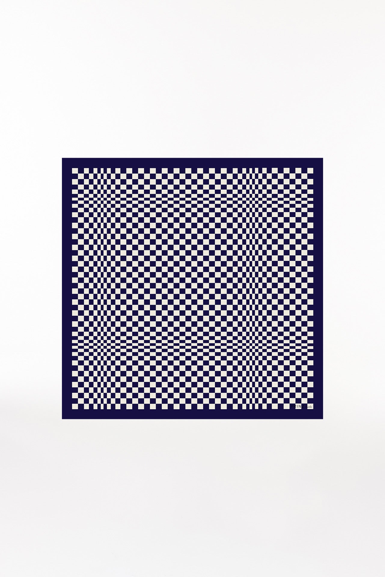 Seidentuch 90x90 Illusion Marine Prinz Berlin Produktbild