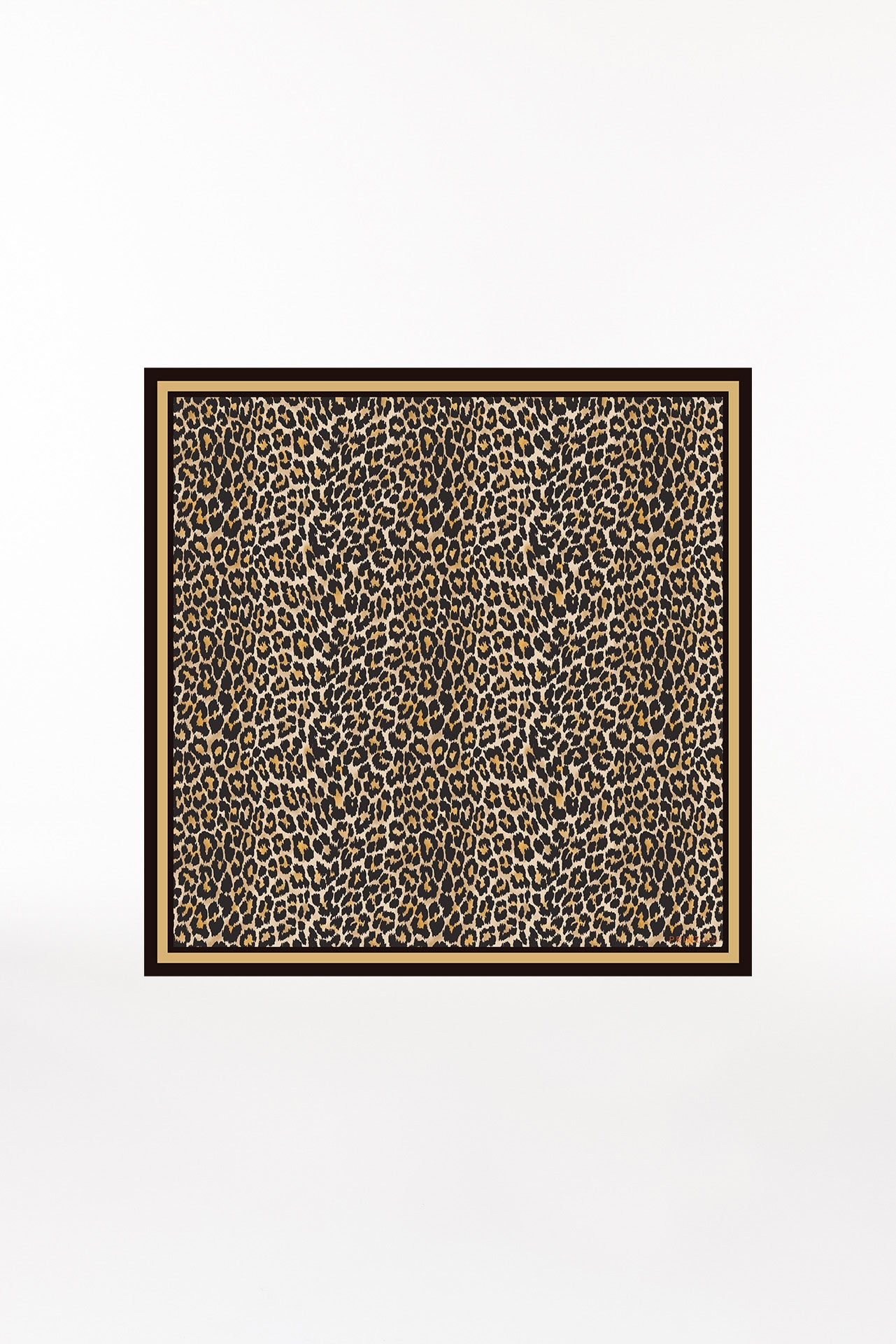 Seidentuch 90x90 Leo Beige Prinz Berlin Produktbild