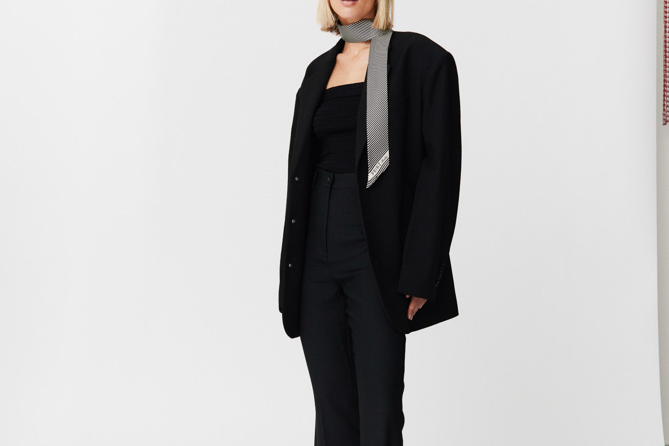 Seidentwilly Stripes Off-White Prinz Berlin Lookbook