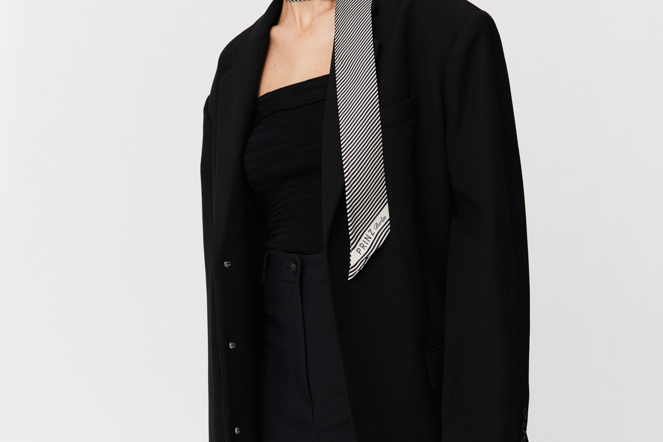 Seidentwilly Stripes Off-White Prinz Berlin Lookbook