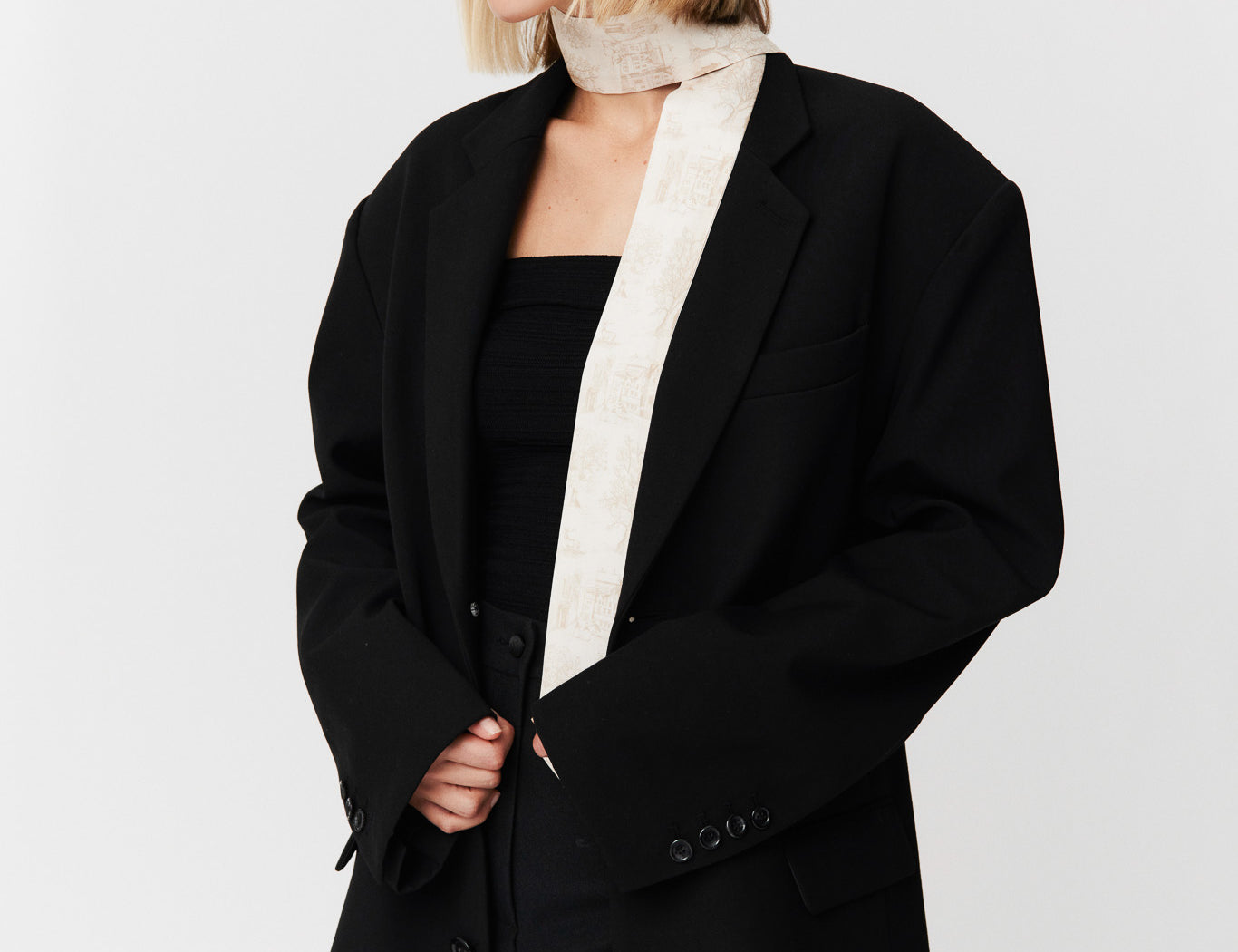 Seidentwilly Toile Valentine Beige Prinz Berlin Lookbook