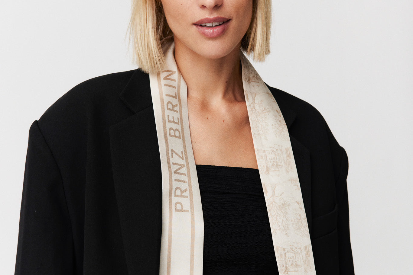 Seidentwilly Toile Valentine Beige Prinz Berlin Lookbook