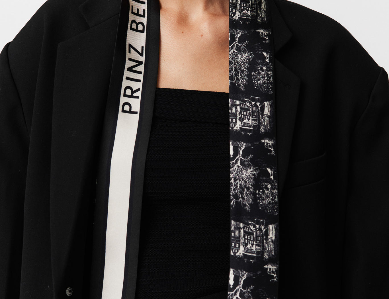 Seidentwilly Toile Valentine Schwarz Prinz Berlin Lookbook