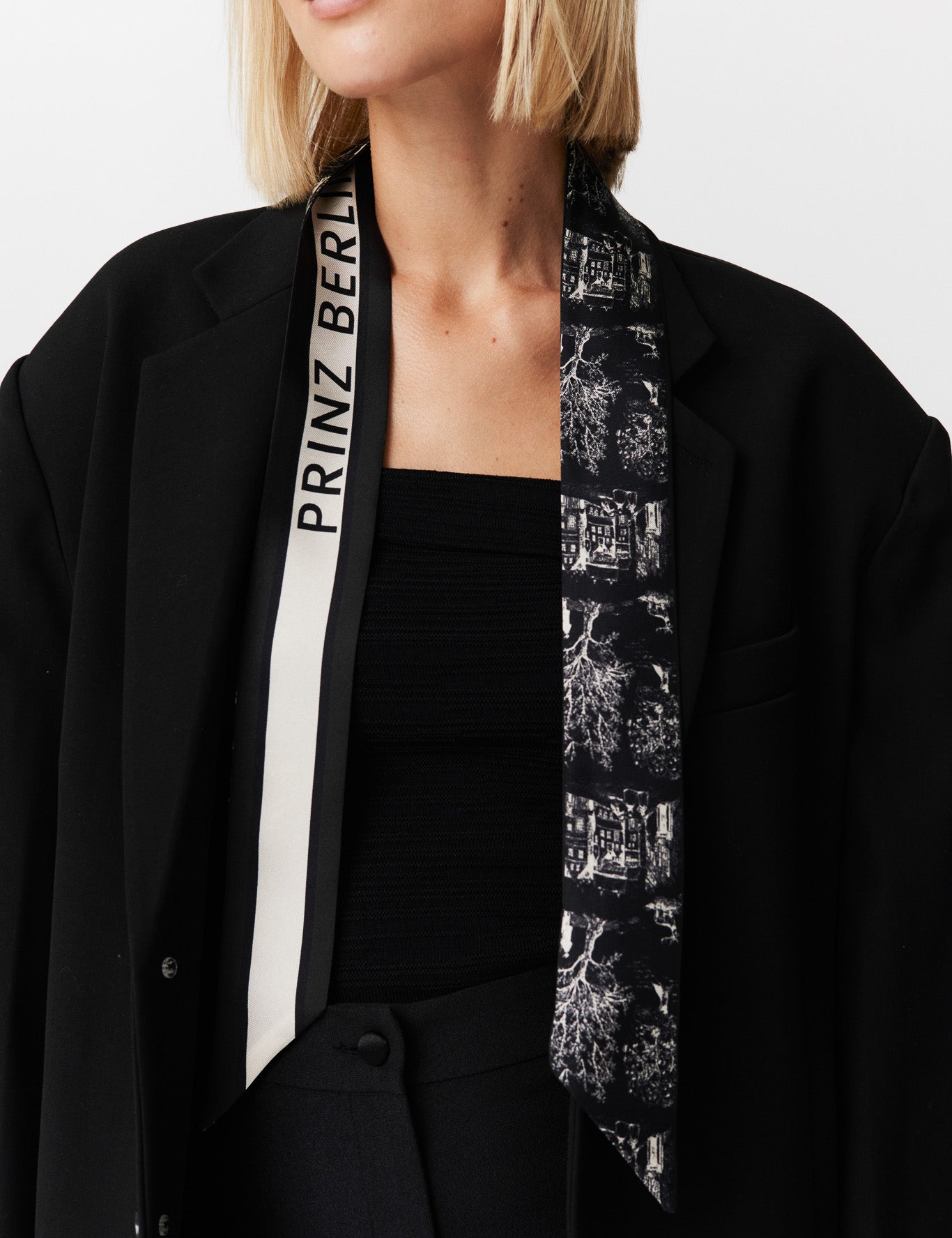 Seidentwilly Toile Valentine Schwarz Prinz Berlin Lookbook