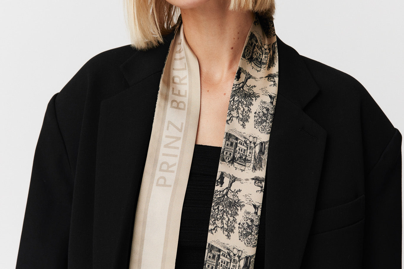 Seidentwilly Toile Valentine Trench Prinz Berlin Lookbook