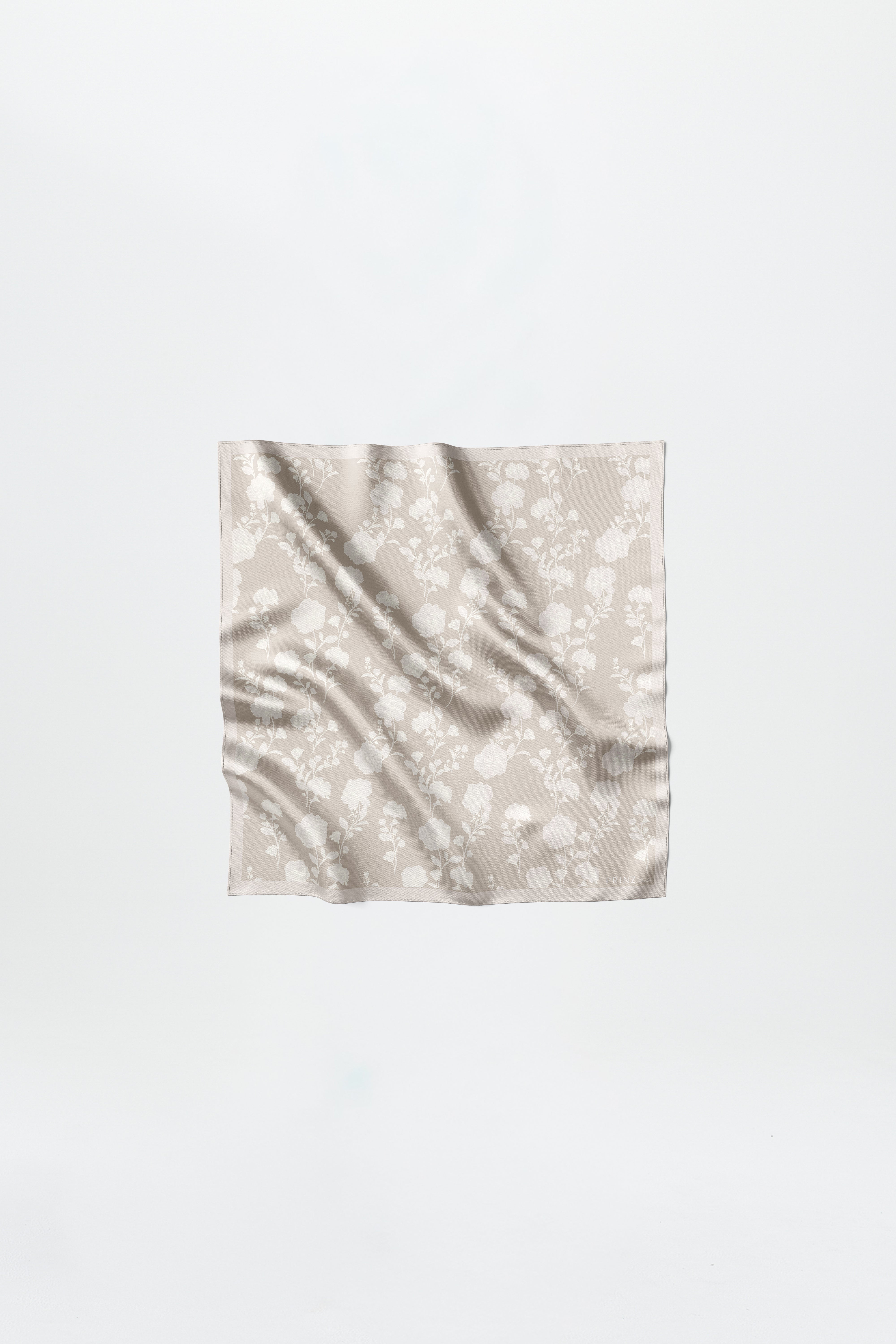Silk Scarf Blossom 50 Vanilla