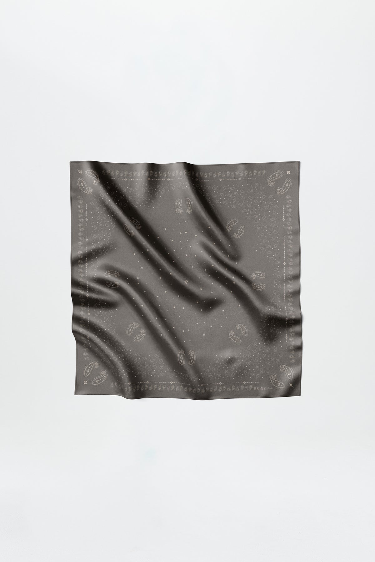 Silk Scarf Paisley 50 Sand