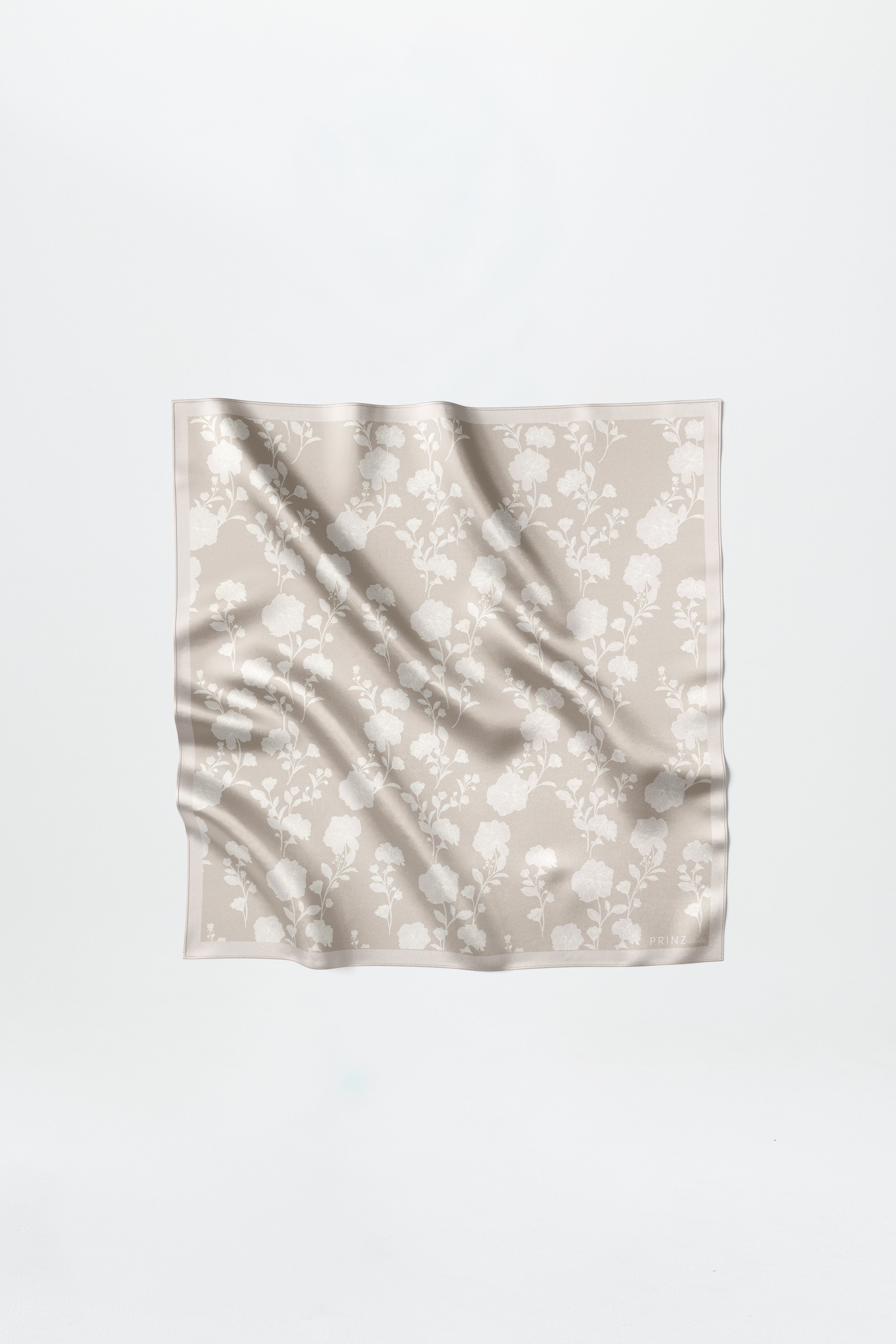 Silk Scarf Blossom 70 Vanilla
