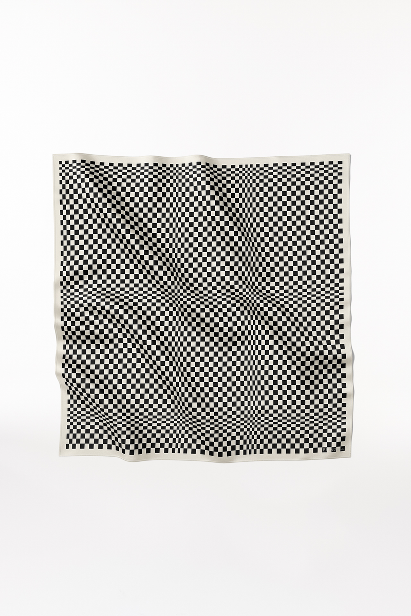 Prinz Berlin Seidentuch Illusion 123 Schwarz