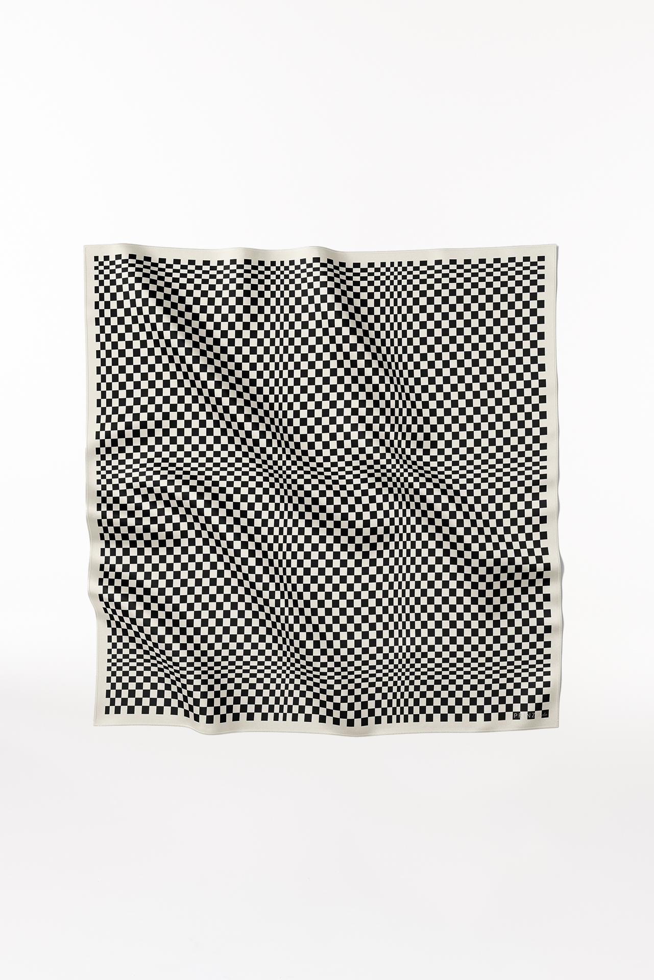 Seidentuch Illusion 123 Schwarz