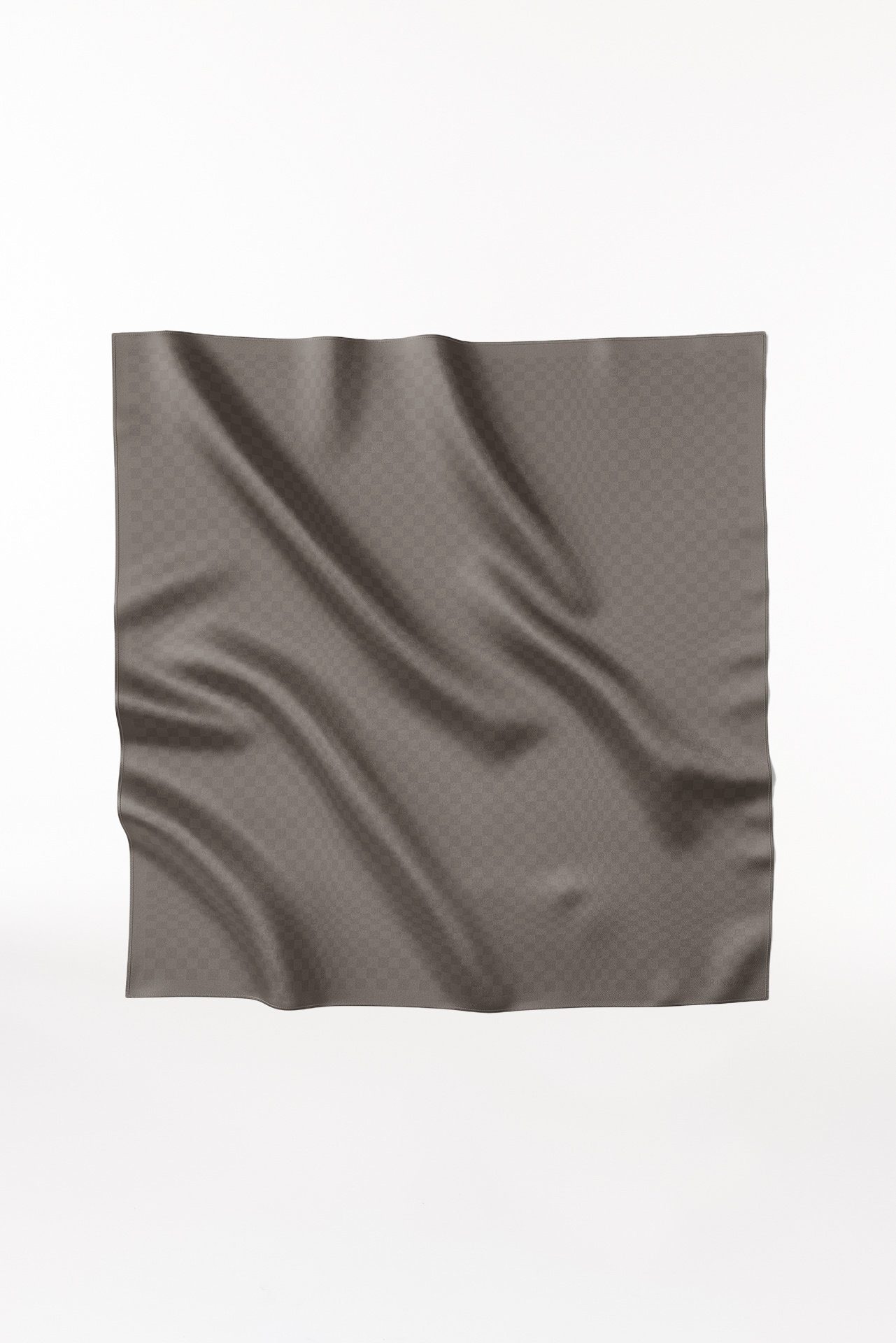 Seidentuch Illusion 123 Taupe