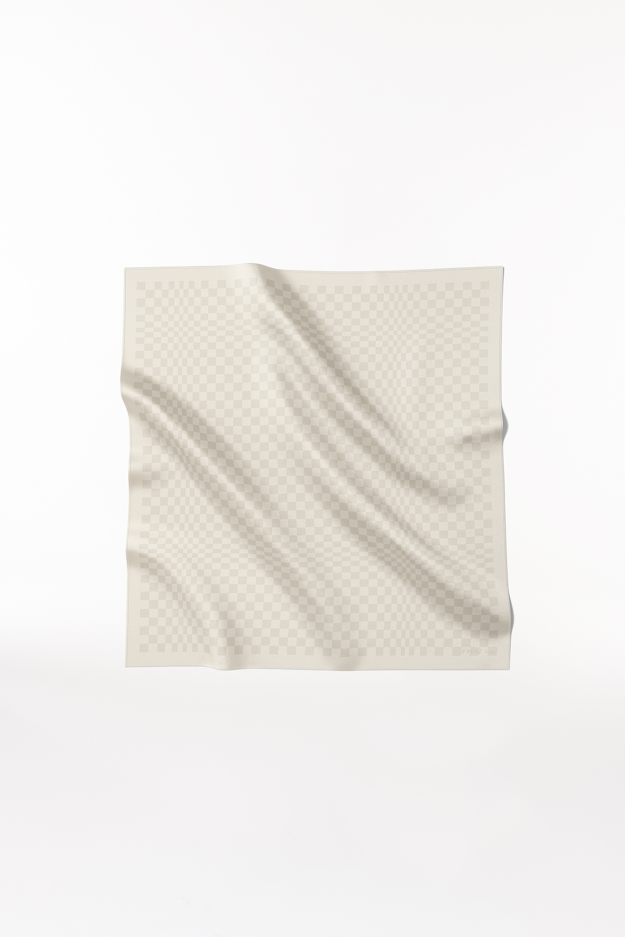 Seidentuch Illusion 90 Off-White