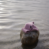 Short cashmere scarf in Pink
