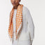 Seidentuch 90x90 Illusion Orange Prinz Berlin Lookbook